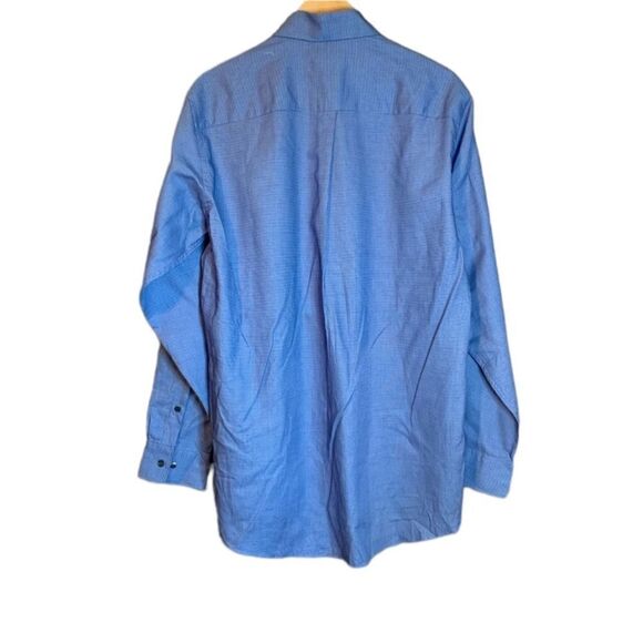 NWT! DKNY blue button down top. Size large‎ - Picture 7 of 10